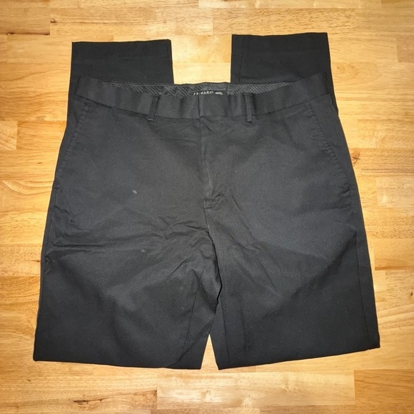 Primark Men's Black Dress Pants 36/34 - Picture 2 of 8